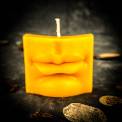 Ex-Voto Mouth Candle Spell Kit - Communication & Healing Magic