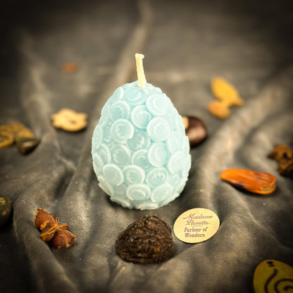 Beeswax Nest Egg Spell Candle - Savings & Financial Security