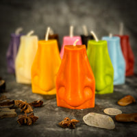 Beeswax Ex-Voto Nose Spell Candle - Clairalience, Intuition & Healing