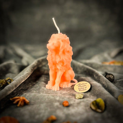 Proud Lion Candle Spell Kit - Courage & Leadership Magic