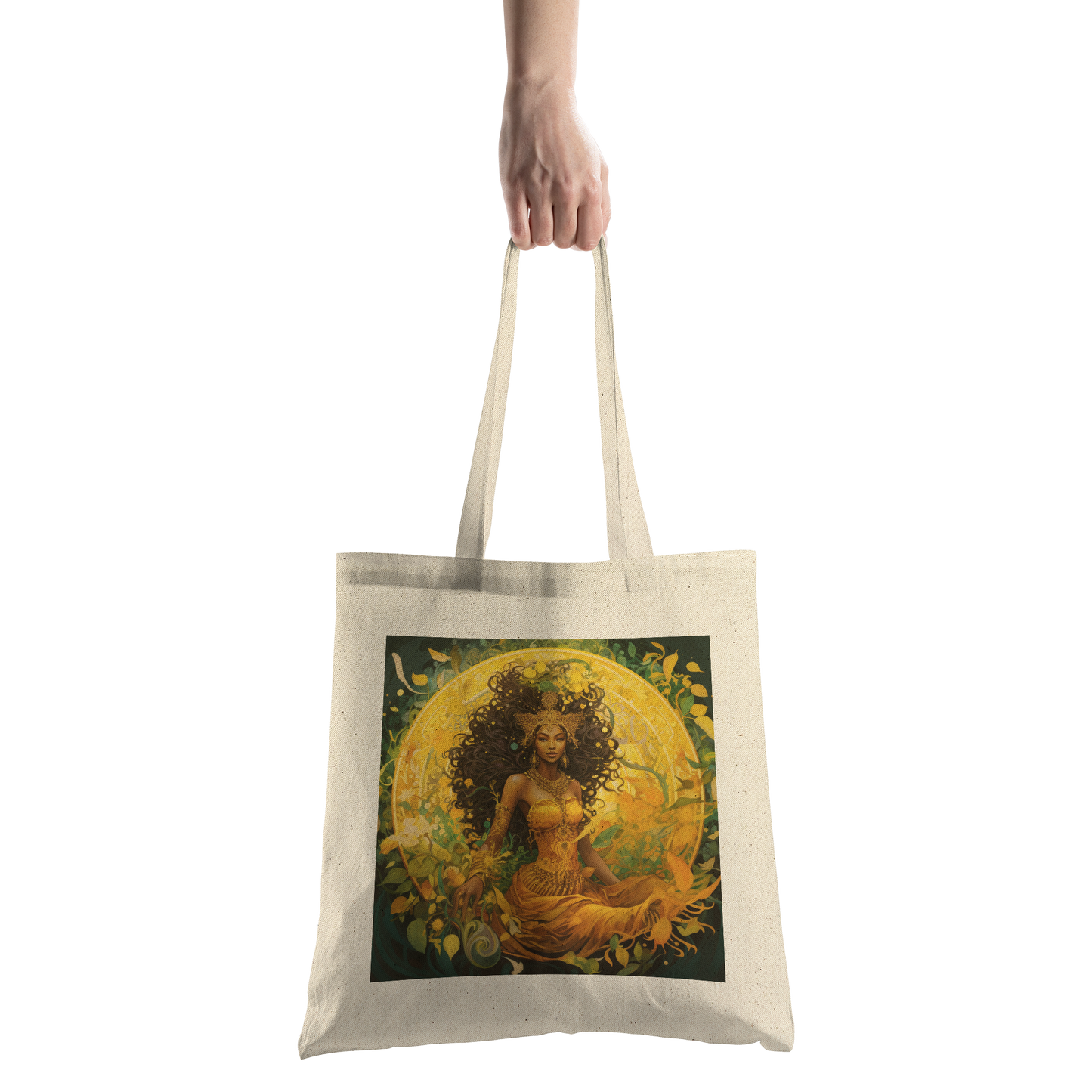 Golden_Sun_Goddess_Canvas_Tote_Bag__Bla_CottonTote_S_HandTransparent_Mockup.png_15600594