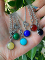 STONE CHARM NECKLACE