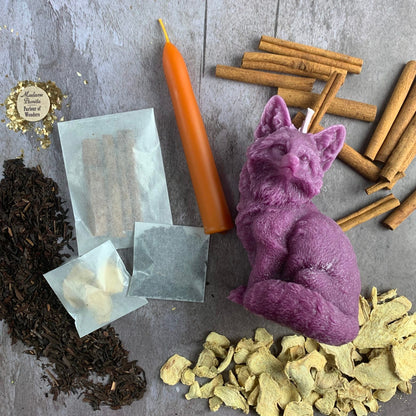 Fast Fox Candle Spell Kit - Quick Results & Cunning