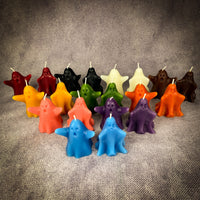 Beeswax Wishing Ghosts Spell Candle Set - Spirit Guide & Ancestor Magic