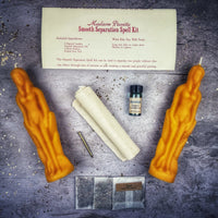 Smooth Separation Candle Spell Kit - Female/Female | Peaceful Parting