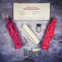 Smooth Separation Candle Spell Kit - Female/Male | Peaceful Parting