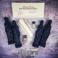 Deluxe Smooth Separation Candle Spell Kit - Female/Female | Peaceful Parting & Love Direction