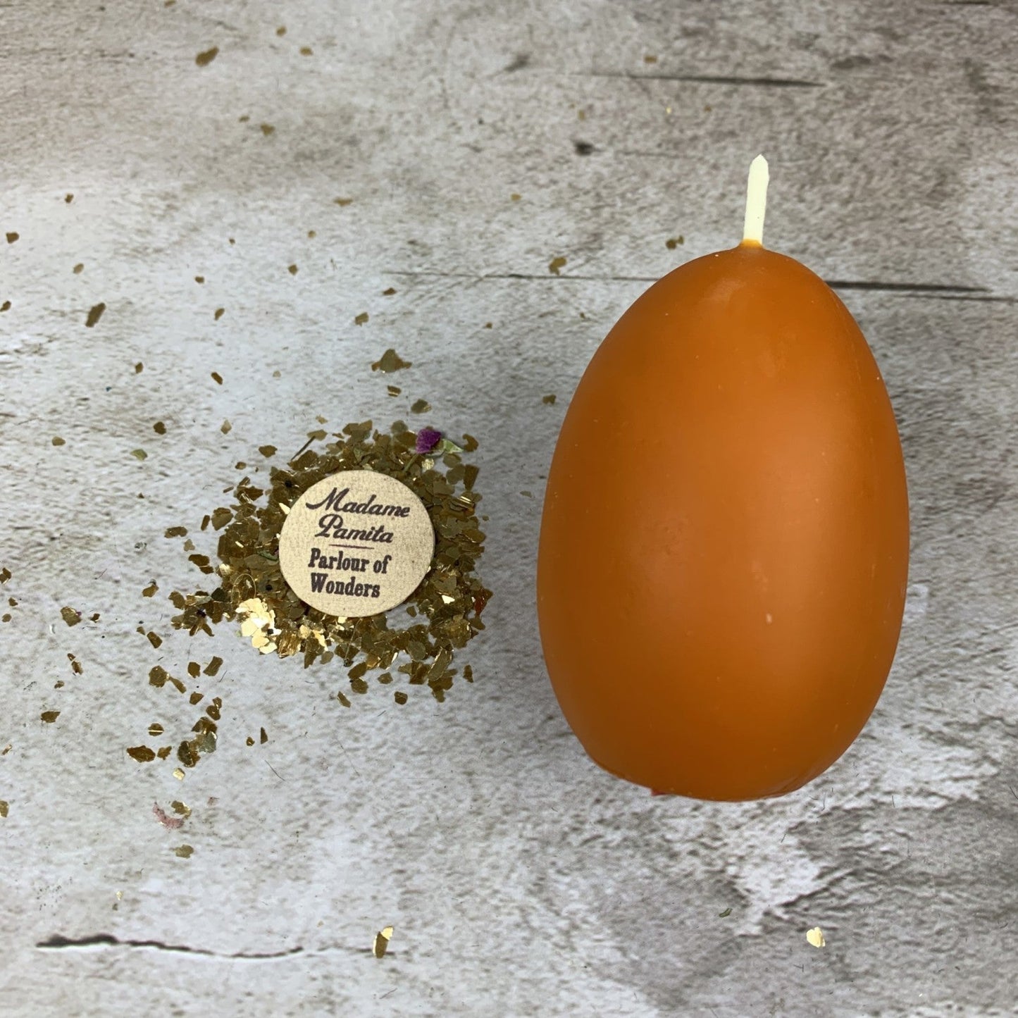 Egg Talisman Candle Spell Kit - New Beginnings & Fertility Magic