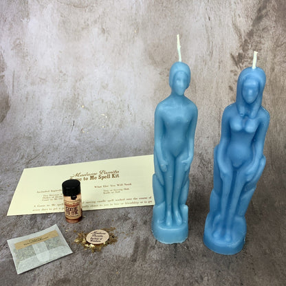 Come to Me Candle Spell Kit Human/Female - Attract Love & Passion