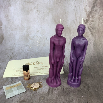 Come to Me Candle Spell Kit Human/Male - Attract Love & Passion