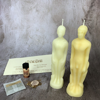 Come to Me Candle Spell Kit Human/Male - Attract Love & Passion