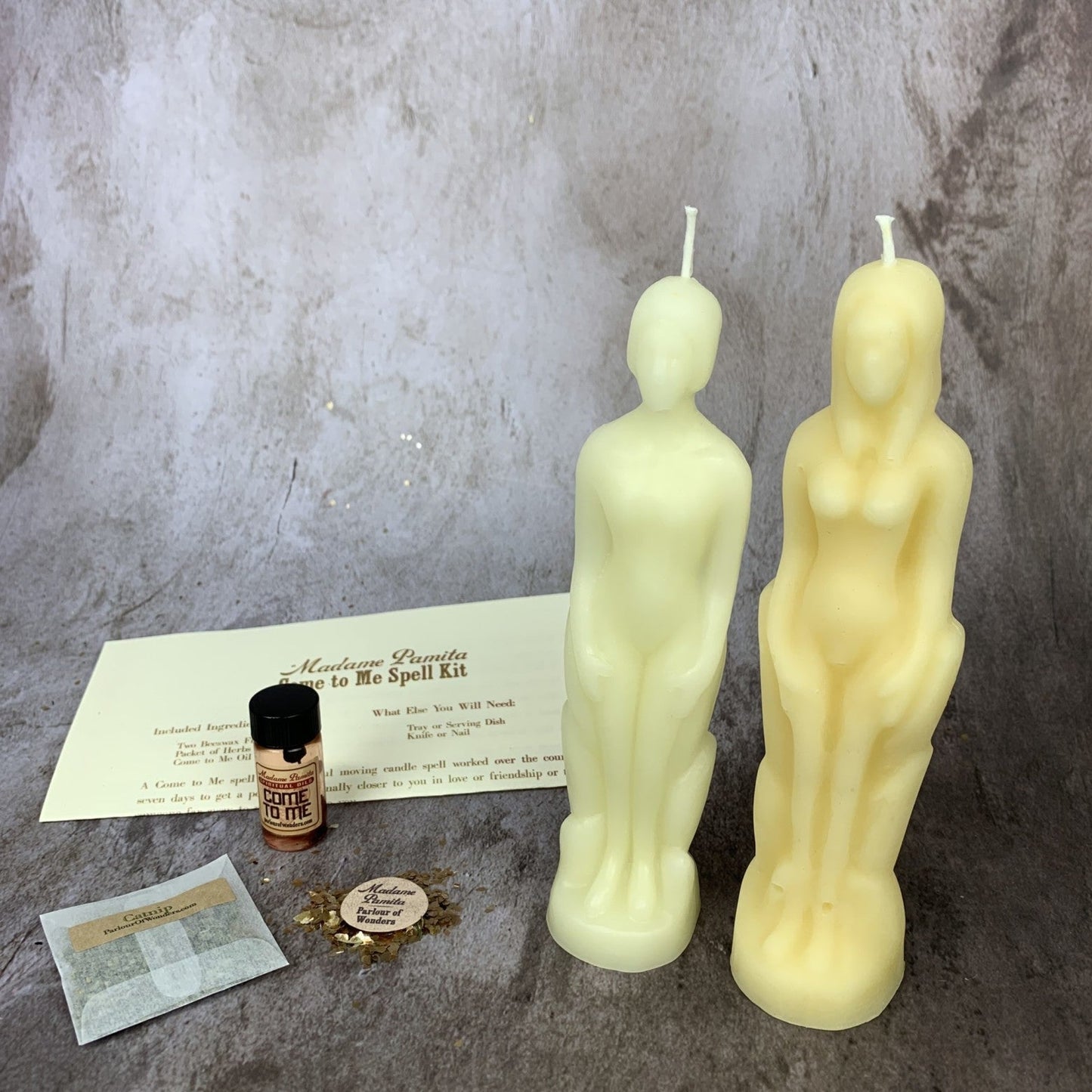 Come to Me Candle Spell Kit Human/Female - Attract Love & Passion