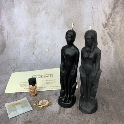 Come to Me Candle Spell Kit Human/Female - Attract Love & Passion