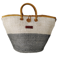 Ash & Ivory Wisdom Handmade Sisal Straw Basket Tote