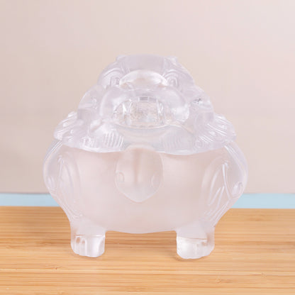 Glaze Lion Incense Burner Household Desk Ornaments