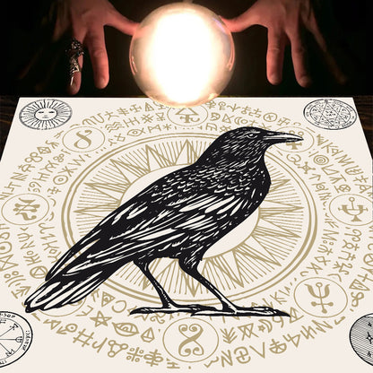 Tarot Tarot Tablecloth Cloth Cushion Moon Sun Lucky Tree Velvet