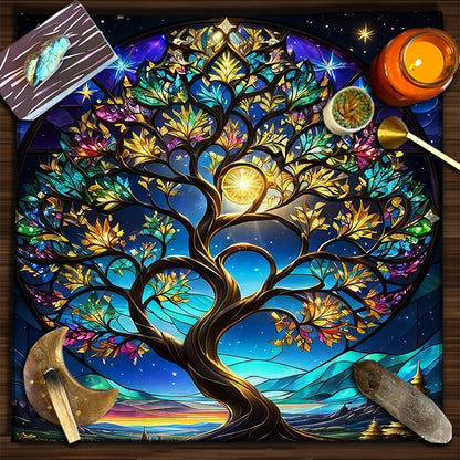 Moon Geometric Card Board Game Tarot Tablecloth