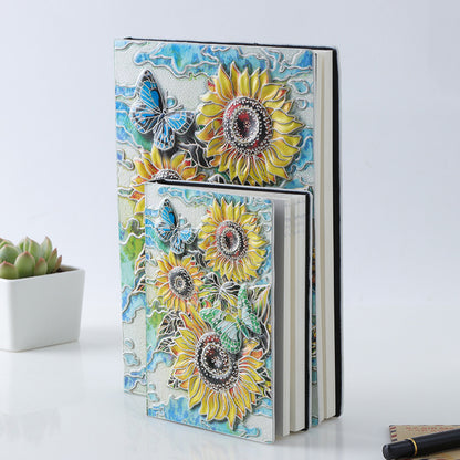 High-end PU European Style Embossed Retro Notebook