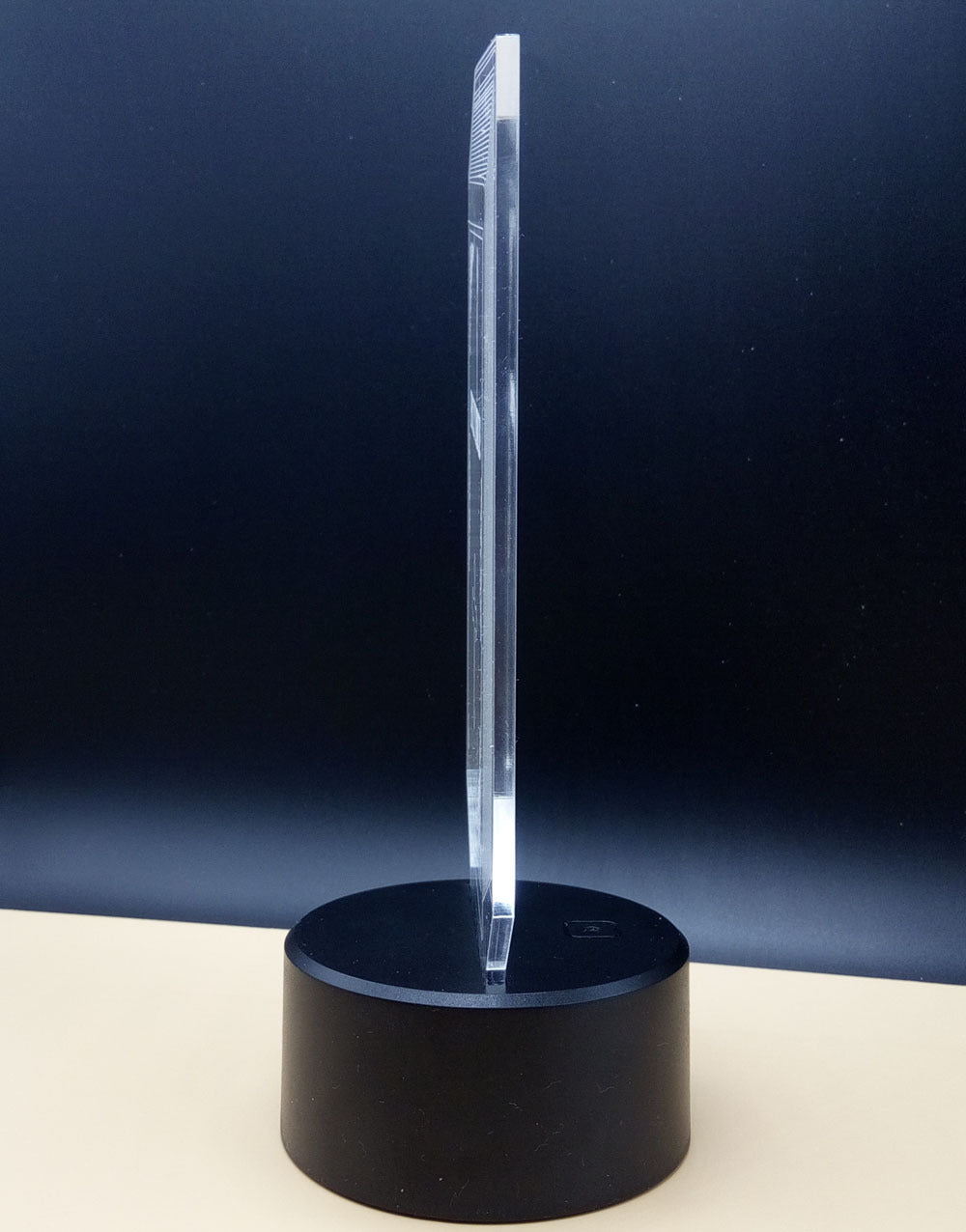 Acrylic Small Desk Lamp Erasable Message