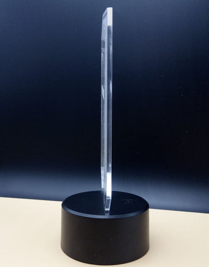 Acrylic Small Desk Lamp Erasable Message