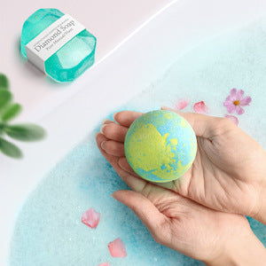 Blue Lady Aromatherapy Candle Bath Hand Gift Suit