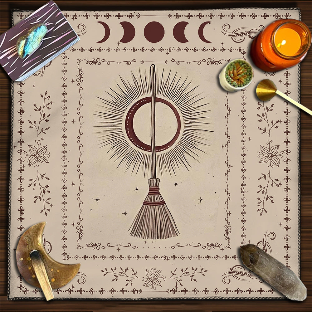 Moon Geometric Card Board Game Tarot Tablecloth