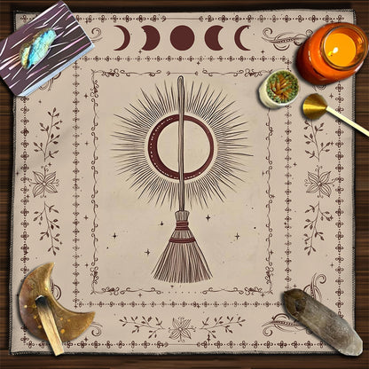 Moon Geometric Card Board Game Tarot Tablecloth