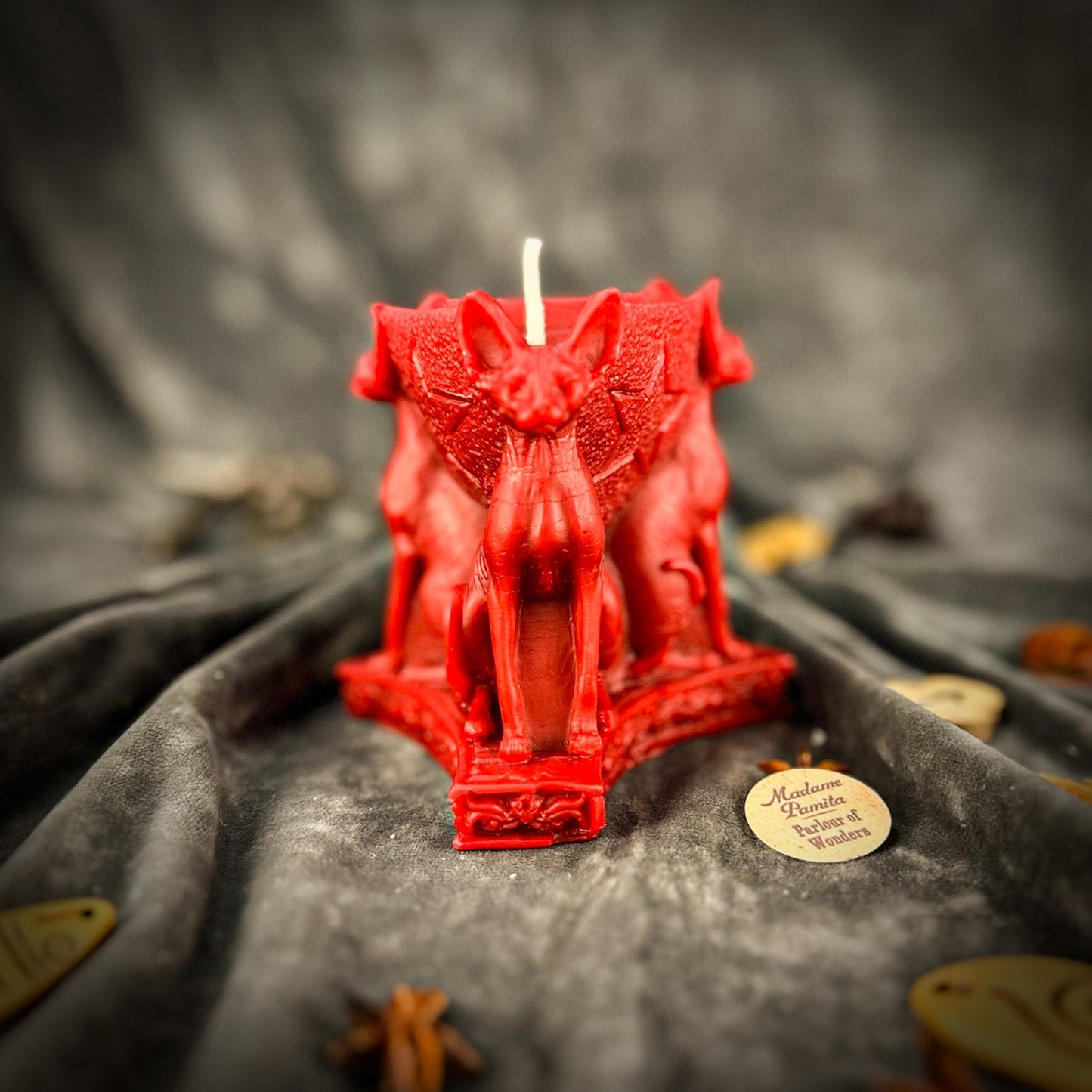 Bastet Triple Protection Candle Spell Kit - Goddess Protection & Family Magic