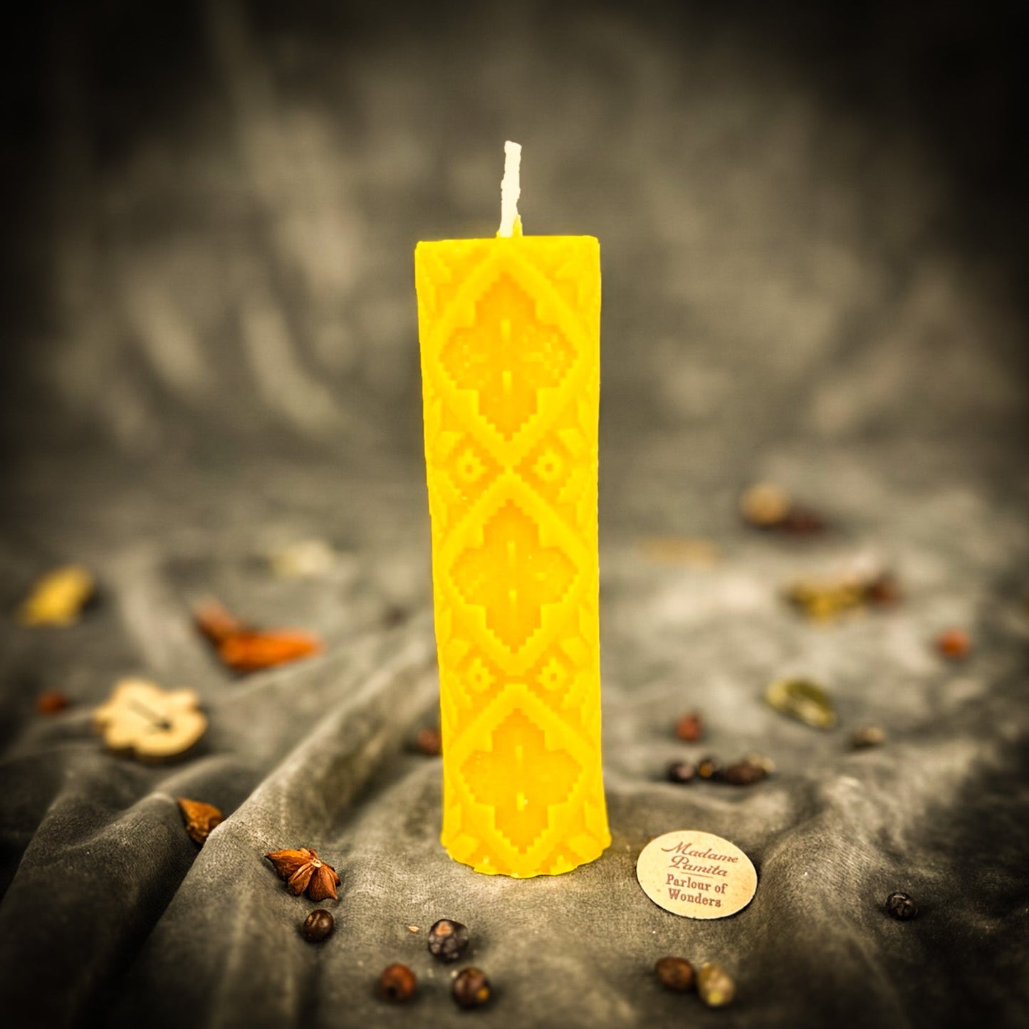 Khrest Cross of Protection and Plenty Pillar Candle Spell Kit - Sacred Balance & Abundance Magic