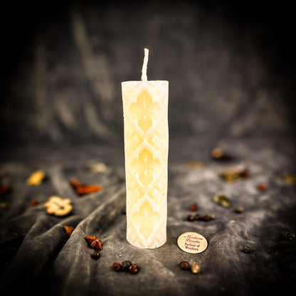 Khrest Cross of Protection and Plenty Pillar Candle Spell Kit - Sacred Balance & Abundance Magic