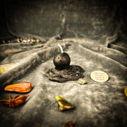Melting Snowman Cleansing Candle Spell Kit - Release & Transformation Magic
