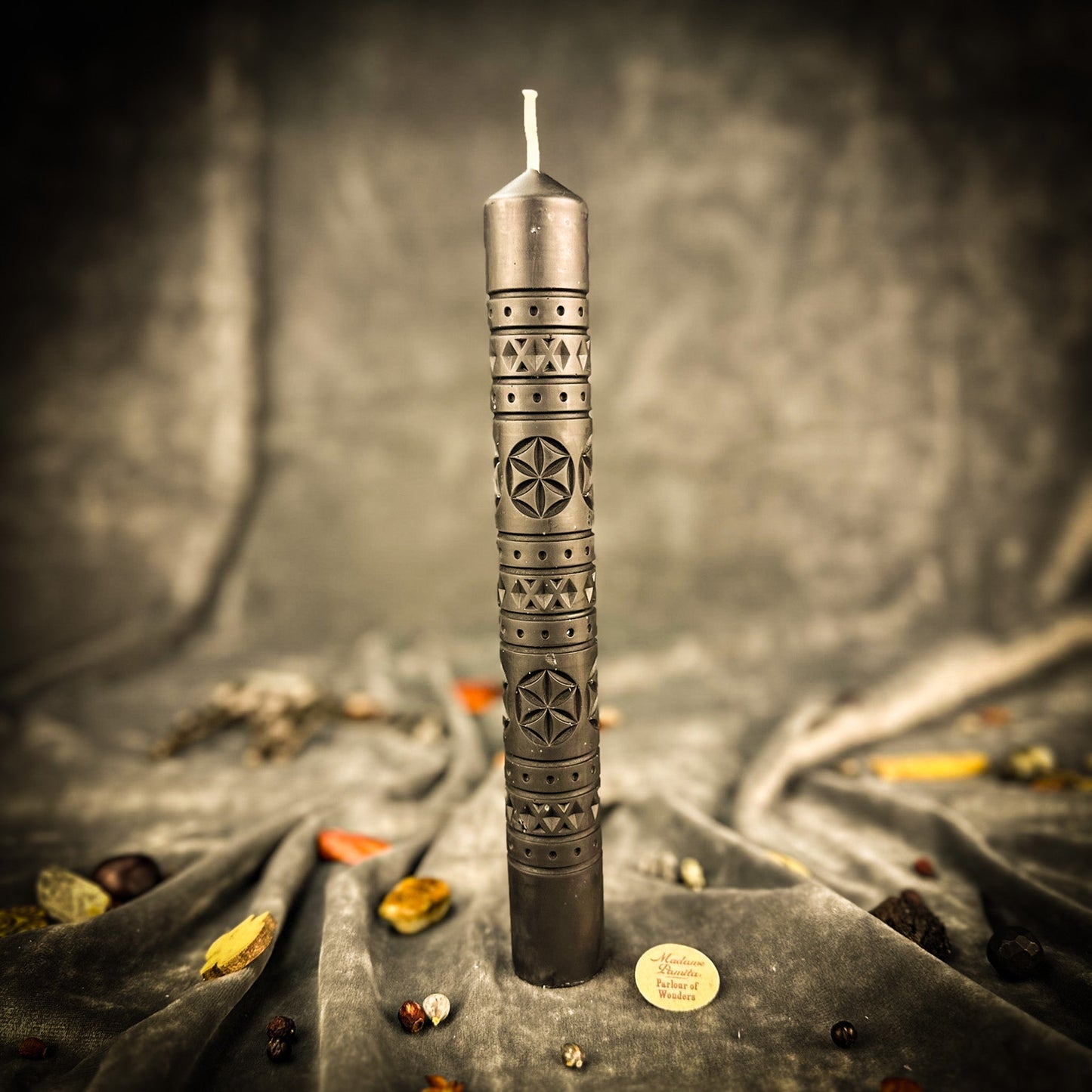 Rozetka Six Petal Rosette Candle Spell Kit - Protection & Harmony