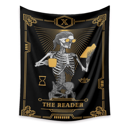 New Skull Tarot Card Tapestry Home Wall Decoration Background Cloth