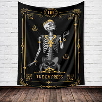 New Skull Tarot Card Tapestry Home Wall Decoration Background Cloth