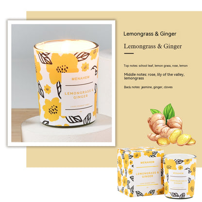 Smoke-free Aromatherapy Candle Flower Gift
