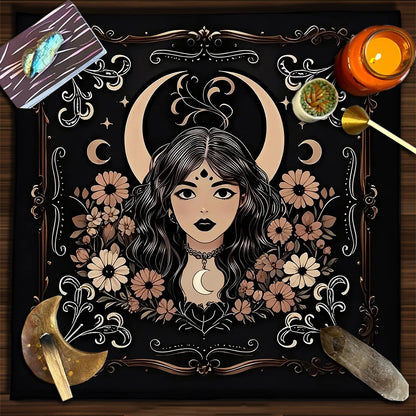 Moon Geometric Card Board Game Tarot Tablecloth
