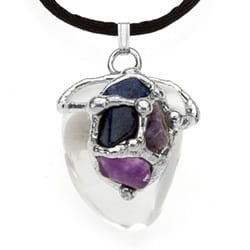 Metal Element Drop Necklace