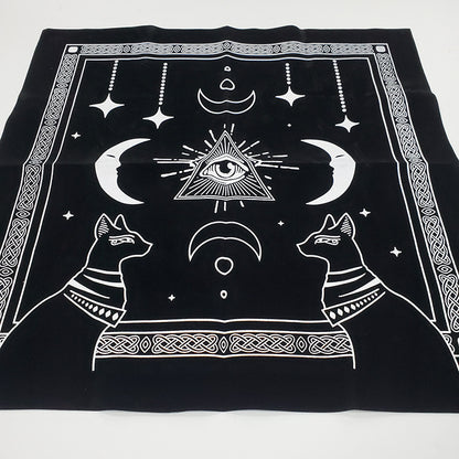 Flannel Tablecloth Midnight Tarot Special Tablecloth
