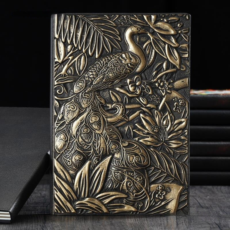 A5 Business Notebook Company Annual Meeting PU Hard Cover Notebook