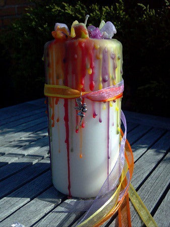 Magic Fairy Garden Candle