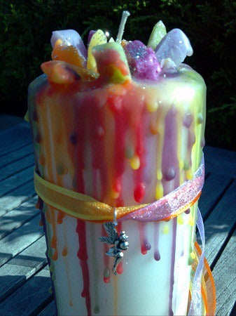 Magic Fairy Garden Candle