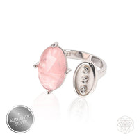 I Am Resilient: 333 Angel Number Silver Ring of Celestial Support