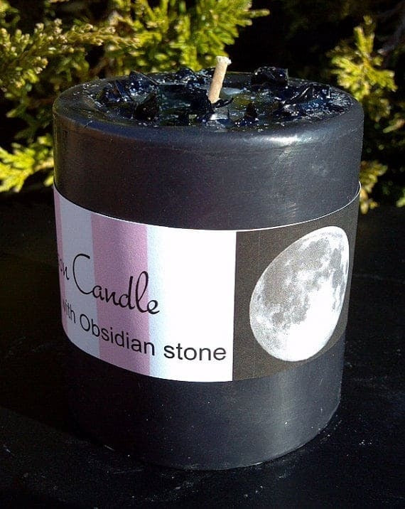 New Moon/Full Moon Candle Set