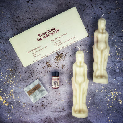 Come to Me Candle Spell Kit Female/Female - Attract Love & Passion