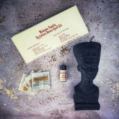 Egyptian Queen Candle Spell Kit - Power, Beauty & Magnetism Magic