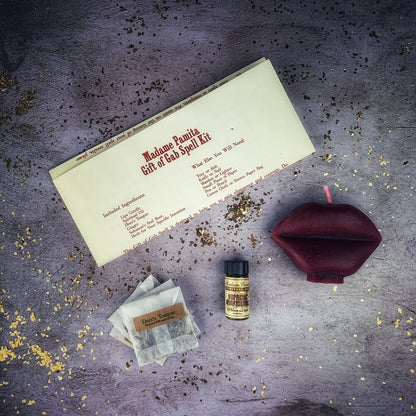 Gift of Gab Candle Spell Kit - Eloquent Speech & Powerful Communication