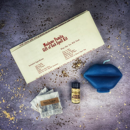 Gift of Gab Candle Spell Kit - Eloquent Speech & Powerful Communication