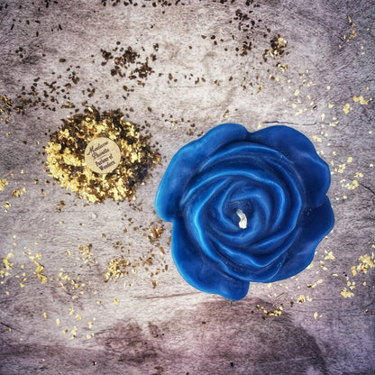Beeswax Rose Romance Spell Candle - True Love & Soul Mate Magic