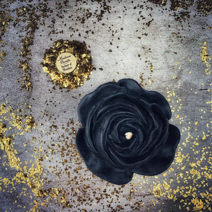 Beeswax Rose Romance Spell Candle - True Love & Soul Mate Magic