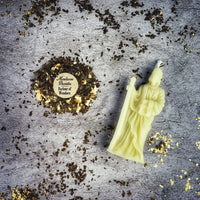 Beeswax St. Joseph Spell Candle - Home Sale & Career Success Magic